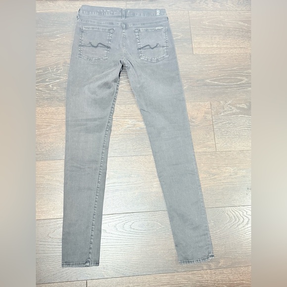 7 For All Mankind Charcoal Denim - Picture 4 of 10